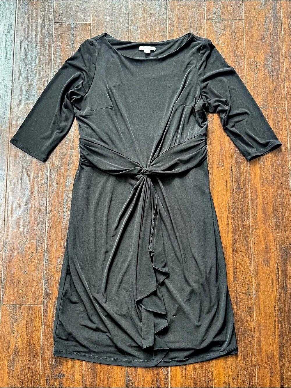 Coldwater Creek Women's Tie Waist Midi Dress Size Medium Like New